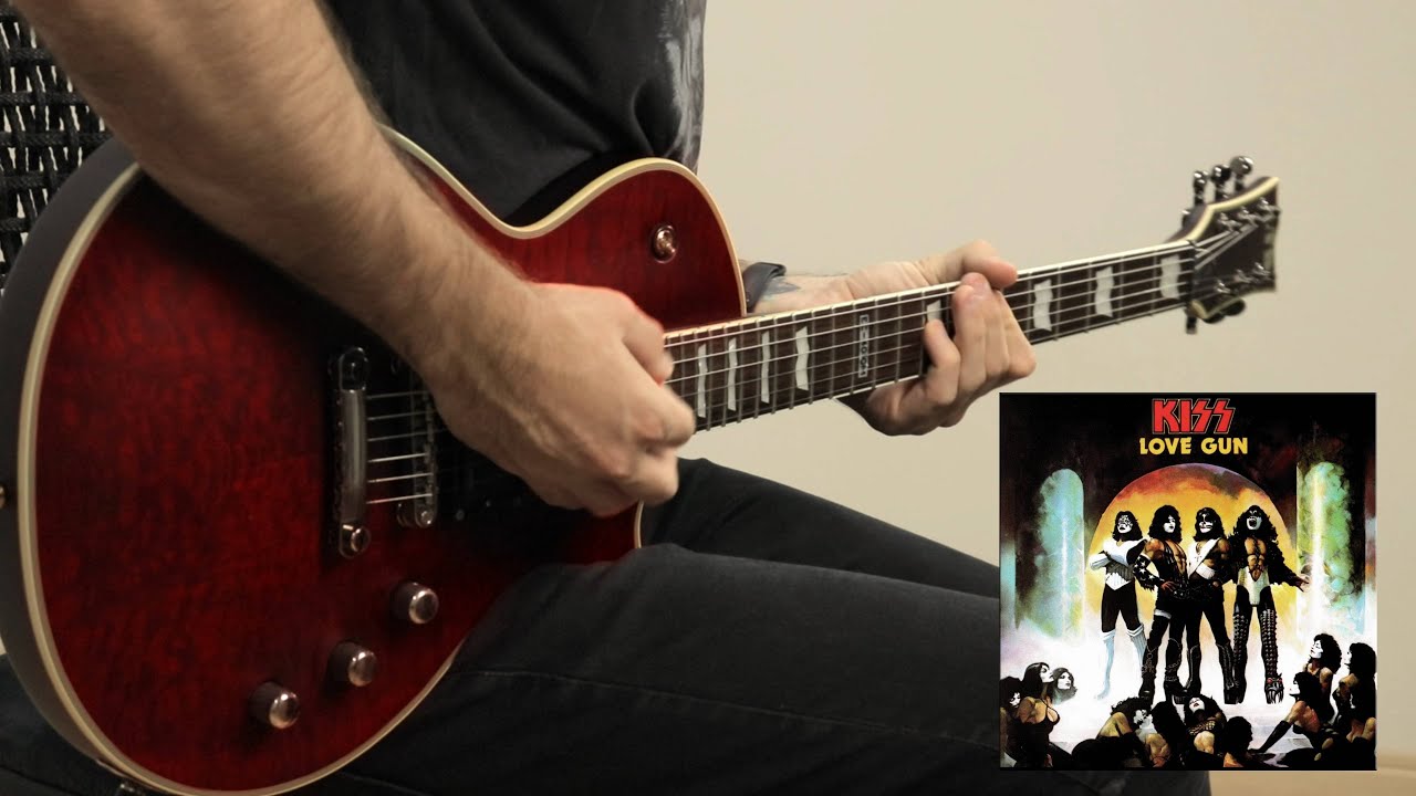 Kiss - Love Gun GUITAR COVER + TABS
