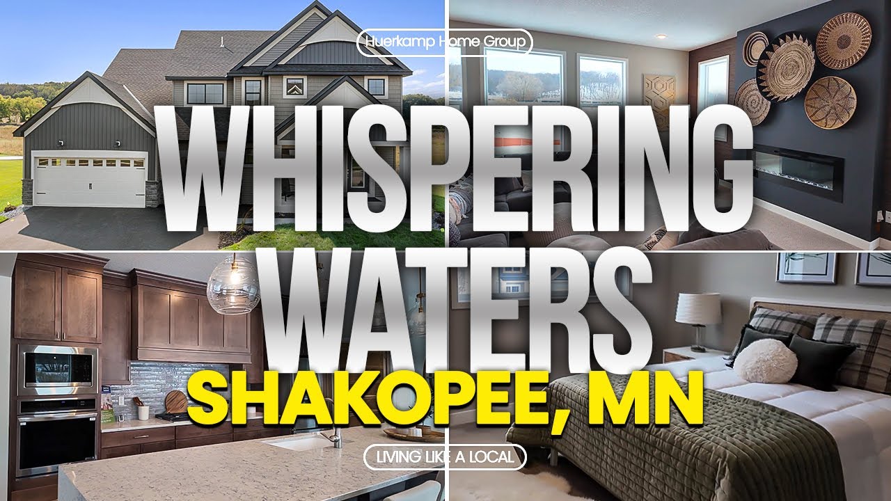 Modern Luxury in Shakopee’s Whispering Waters - New Construction MN