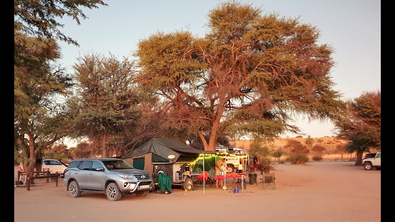 Kgalagadi Camping Summer: Part 1 -  Mata Mata Rest Camp, campsite review, sightings and experience