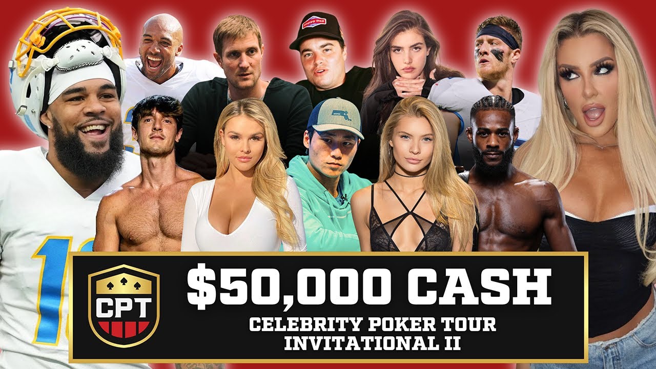 Celebrity Poker Invitational 2024 | NFL Meets Poker