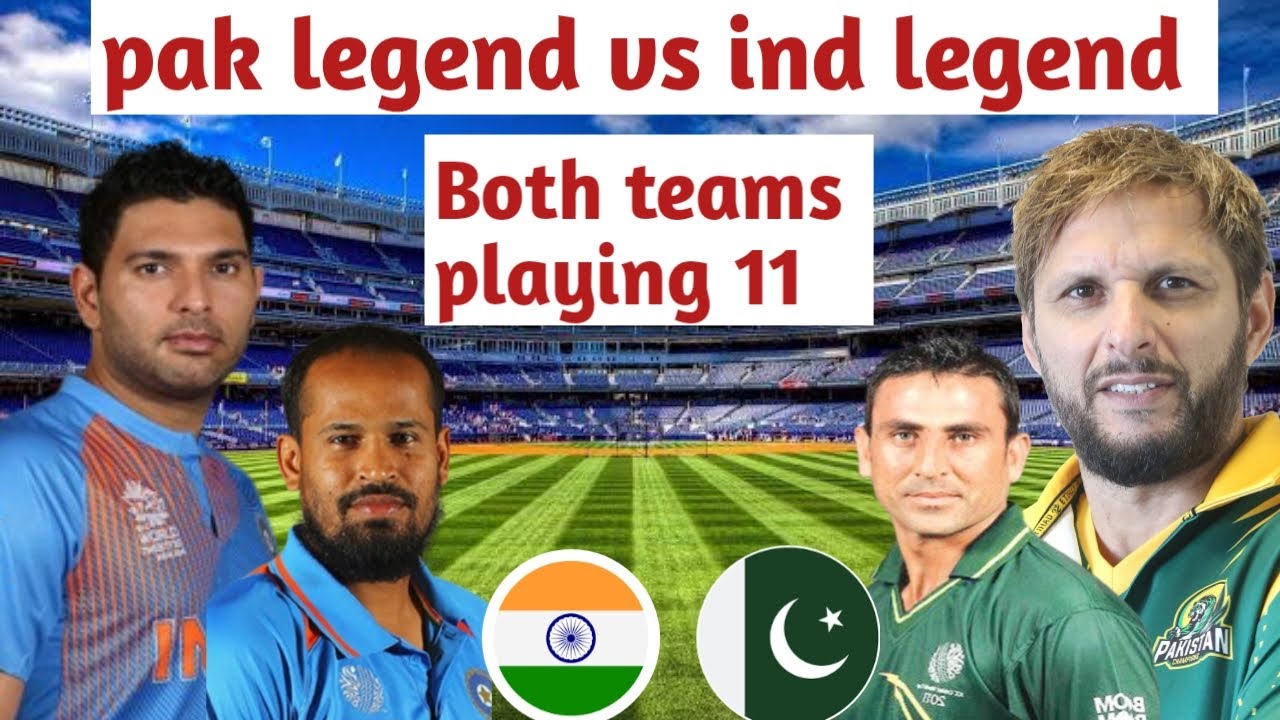 Pakistan champion vs india India match both teams playing 11 ||  world legend championship league