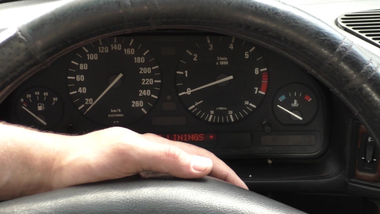 ShivaVLOG. Полная видео инструкция по бортовому компьютеру BMW 525i e34. Возможности приборки