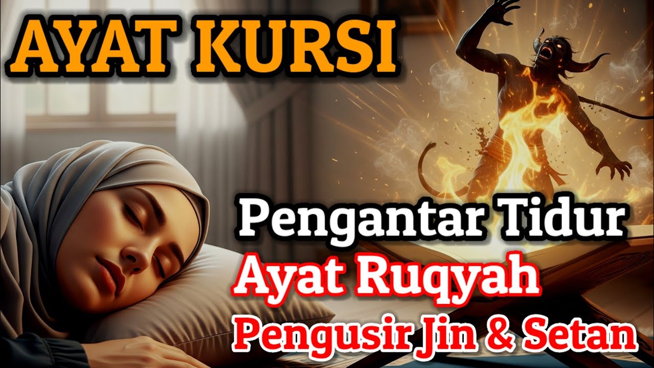 Ayat Kursi Pengantar Tidur | Ruqyah Ampuh Pengusir Setan dan Gangguan Malam