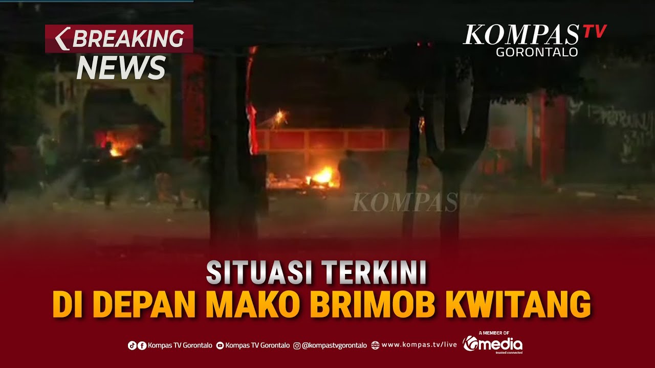 BREAKING NEWS - Ricuh Demo di Mako Brimob Kwitang  Jakarta