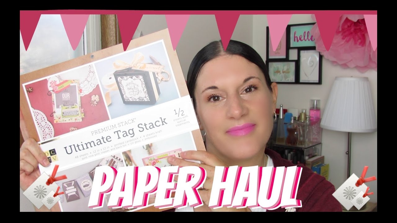 PAPER HAUL | DCWV Paper Stacks, DIY Project Stacks & More!!