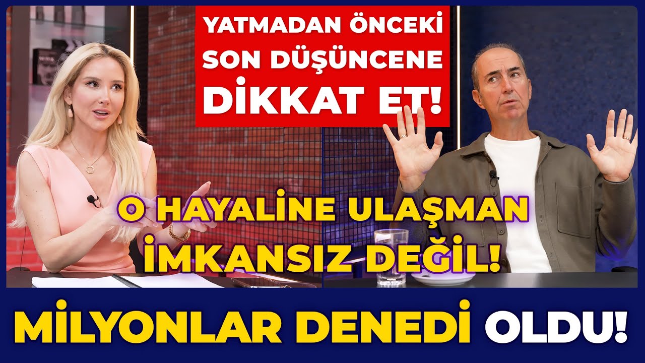 Hedefine Ulaşman İmkansız Değil. Yatmadan &Ouml;nce Uygulanan Bu Teknik &Ccedil;alışıyor! | Tuncay Yeşilpınar