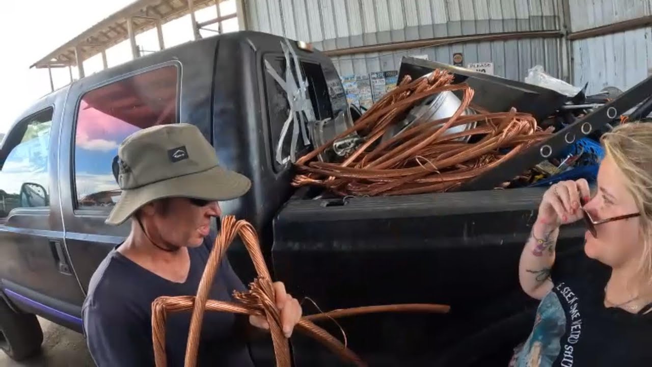 AT LEAST I DONT HAVE TO GO TO A GYM #metal  #recycle #recycling #scrap #shear #copper