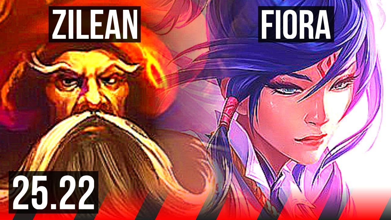 ZILEAN vs FIORA (TOP) | 2/1/17 | EUW Diamond | 25.22