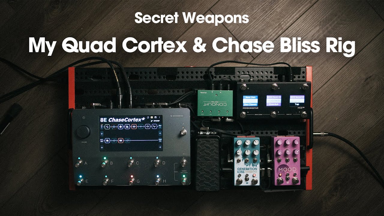 My FAVORITE Quad Cortex Hybrid Rig (feat. Chase Bliss) | Secret Weapons Demo & Review