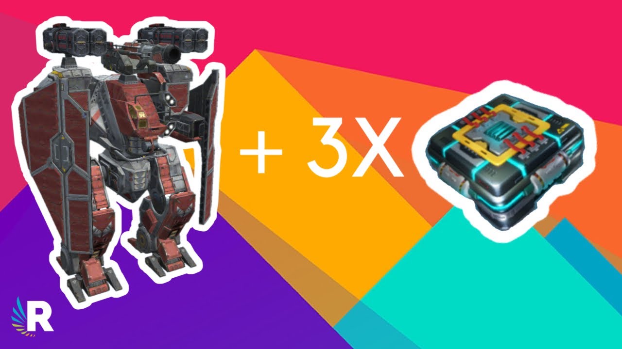War Robots: MAX ARTHUR - RUPTURE/TSAR + 3X MAX SELF-FIX UNIT