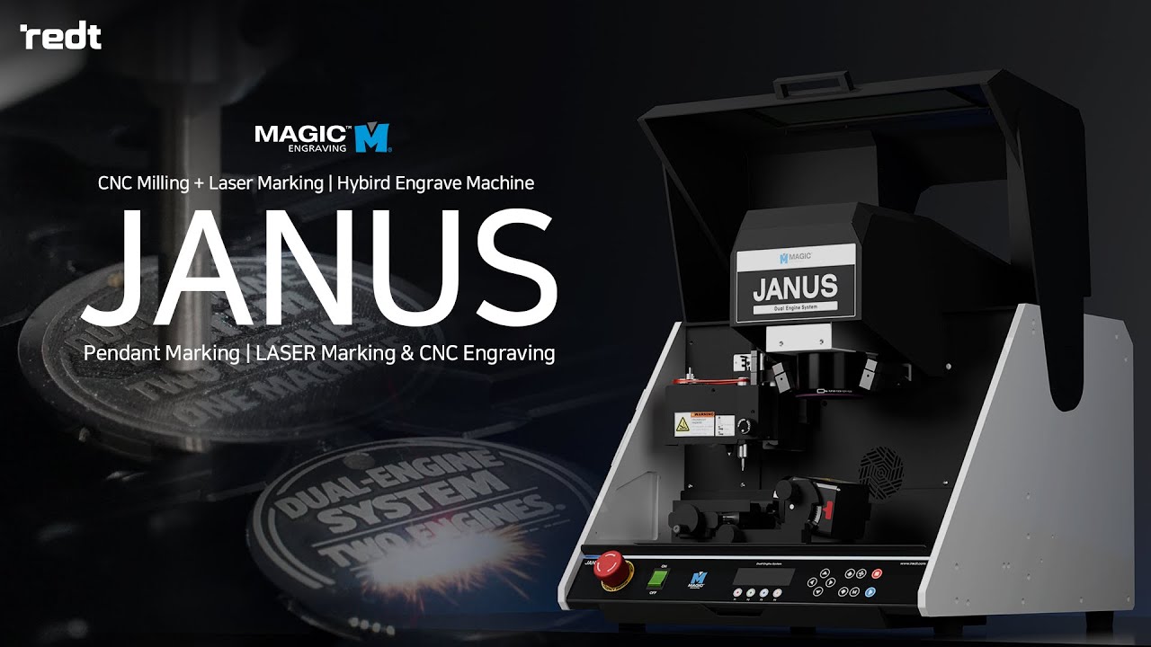 Pendant  | Laser Marking & CNC Engraving | Hybrid System Solution | JANUS