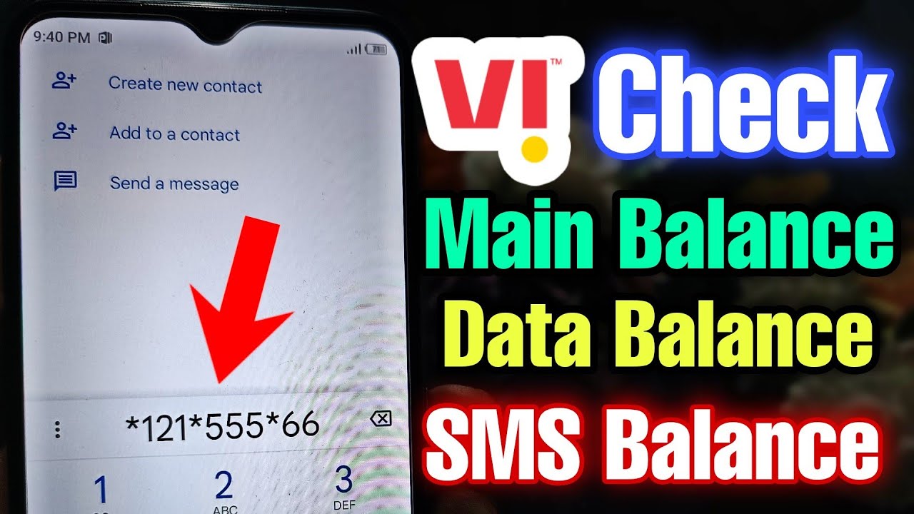 Vi ka balance kaise check kare | how to check vi data balance sms balance main balance