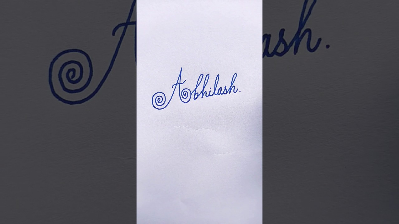 Abhilash /best in class cursive writing✍️/#shorts #viral ❤❤🙏🙏