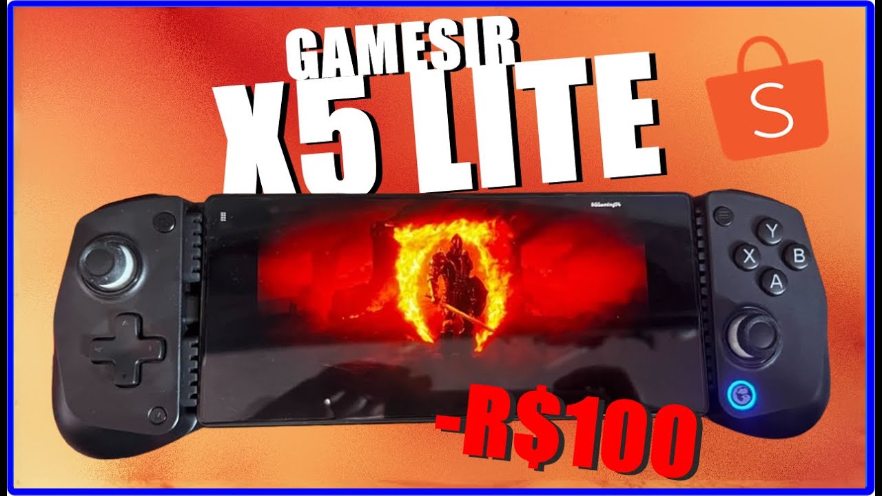 GAMESIR X5 LITE! O MELHOR CUSTO BENEFÍCIO JOYSTICK MOBILE CELULAR POR MENOS -100$ NA SHOPEE