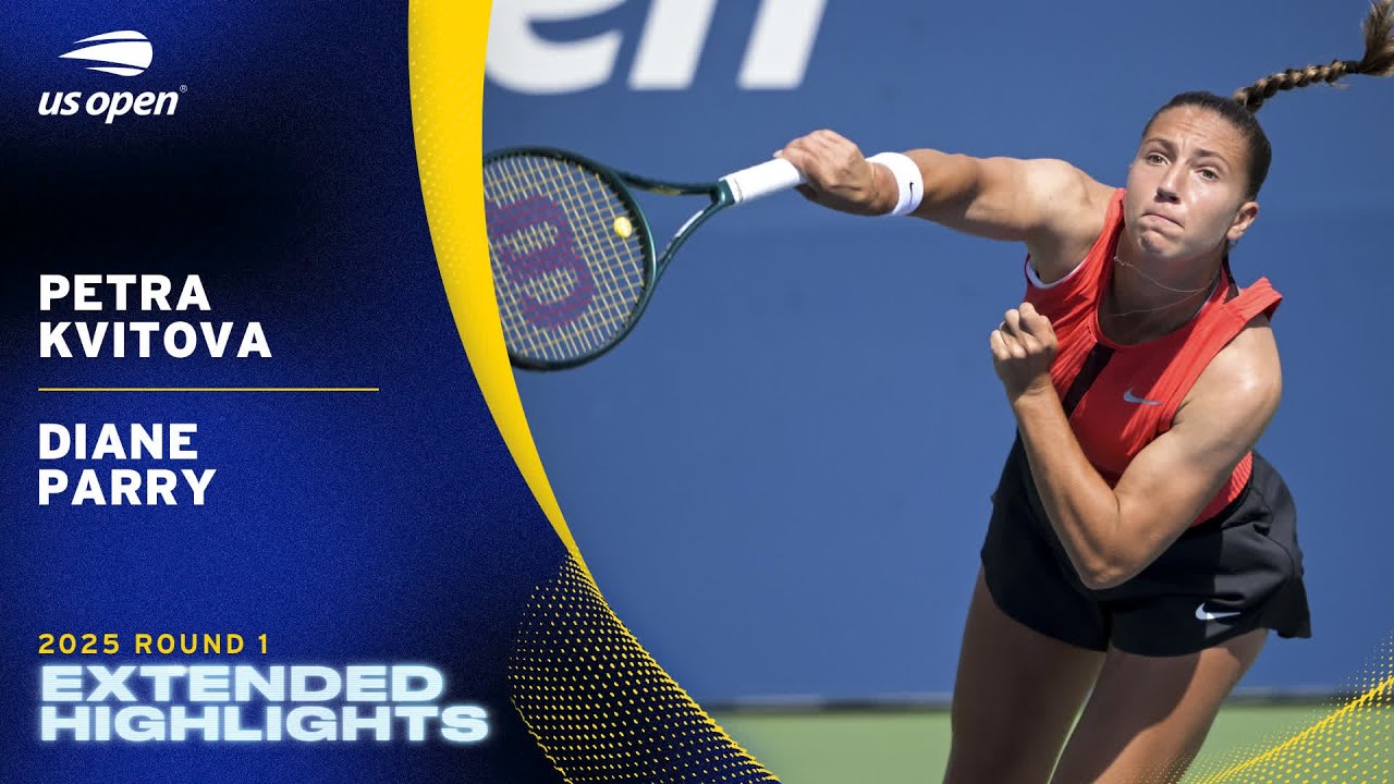 Petra Kvitova vs. Diane Parry Extended Highlights | 2025 US Open Round 1