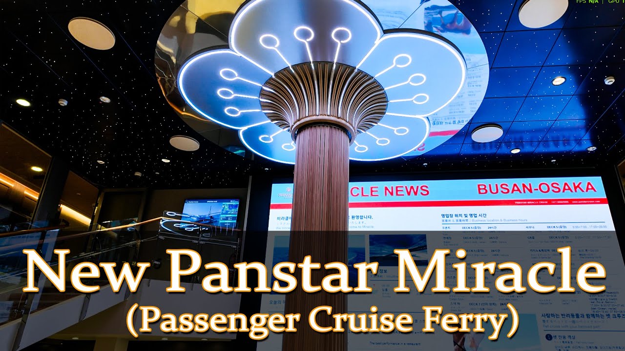 Korea to Japan by Cruise? Exploring the New Panstar Miracle Ferry