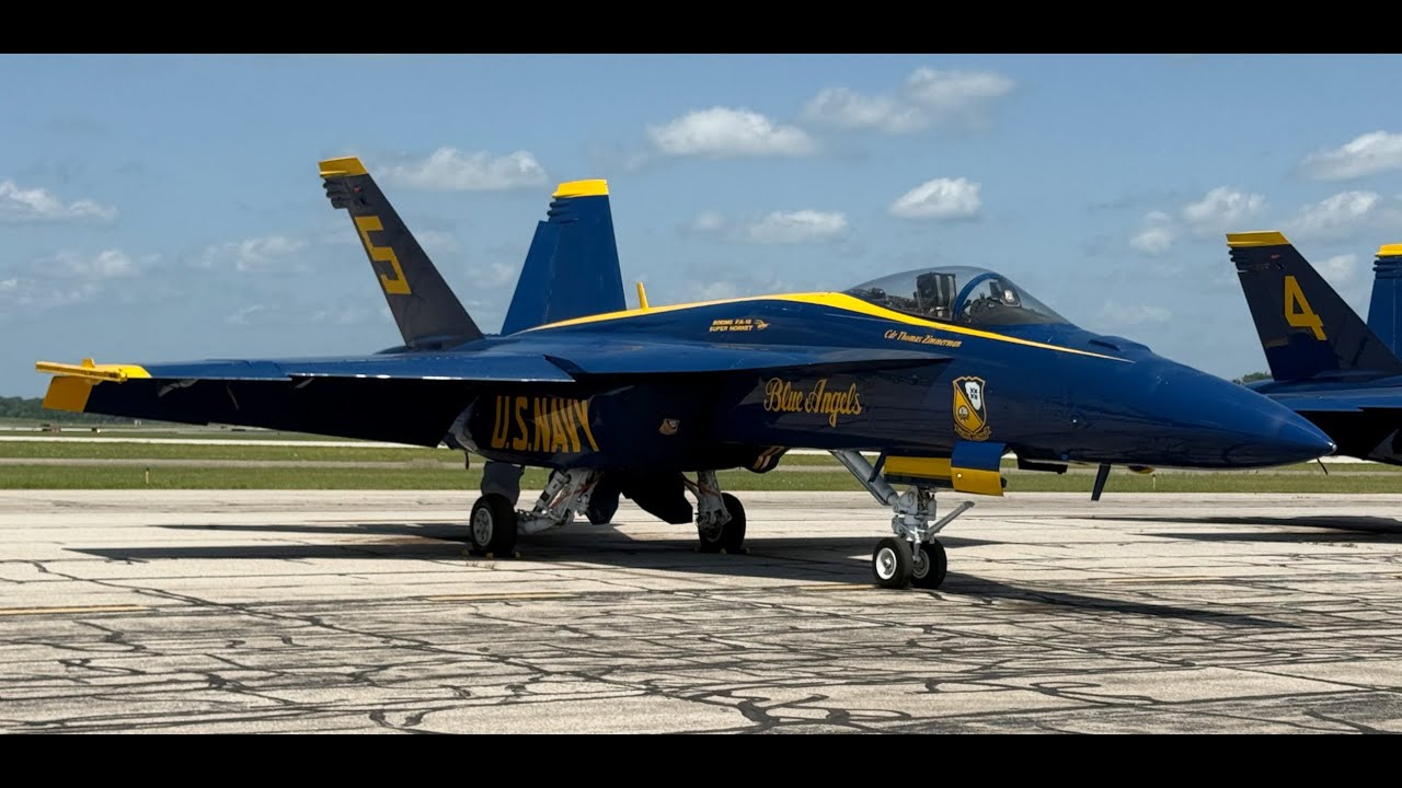 The Thunder Over Michigan Air Show - Blue Angels