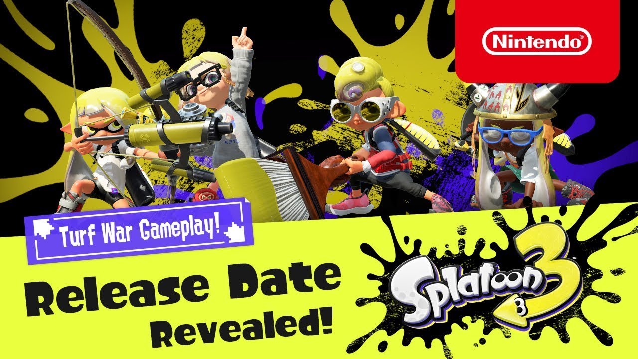 Splatoon 3 &ndash; Release Date Revealed - Nintendo Switch