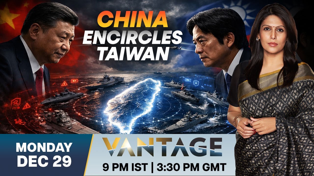 LIVE | Taiwan Drills: China Sends a Message to the US and Japan | Vantage with Palki Sharma | N18G