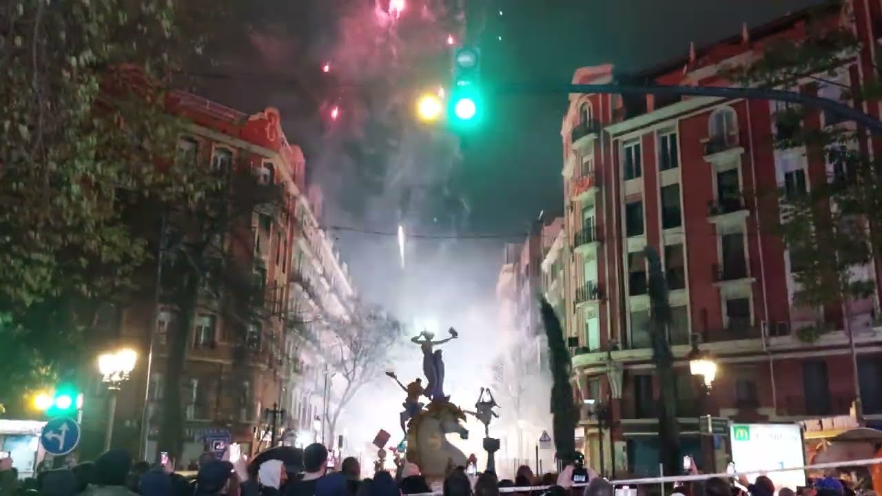 Mascleta Nocturna, Las Fallas 2022 Valencia