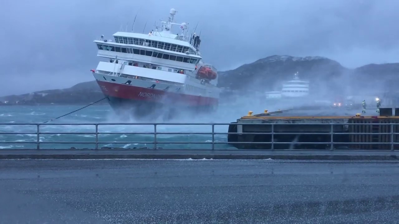 Hurtigruta MS Nord Norge Bod&oslash; 21.01.20