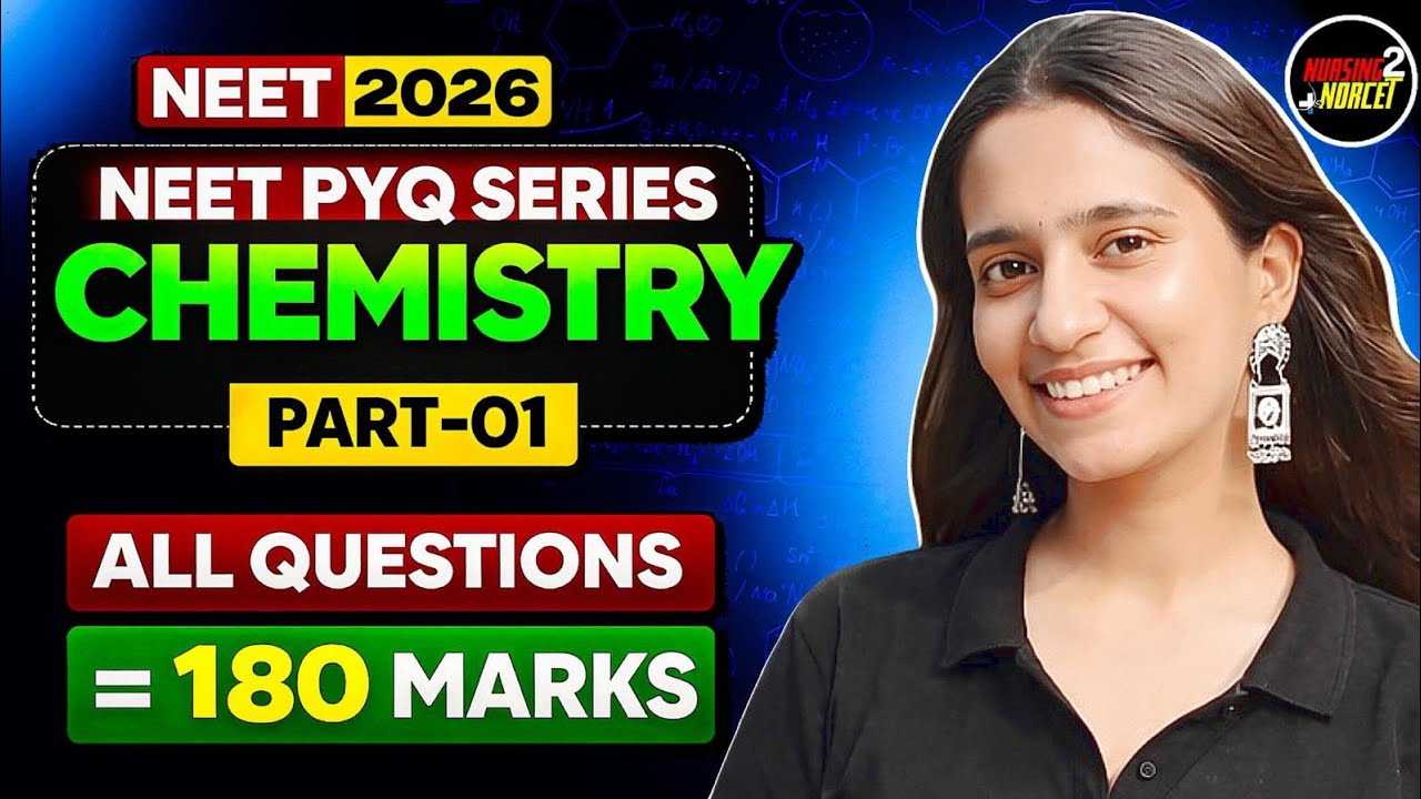 NEET PYQ SERIES | CHEMISTRY | SNEHA MAM | NEET 2026 