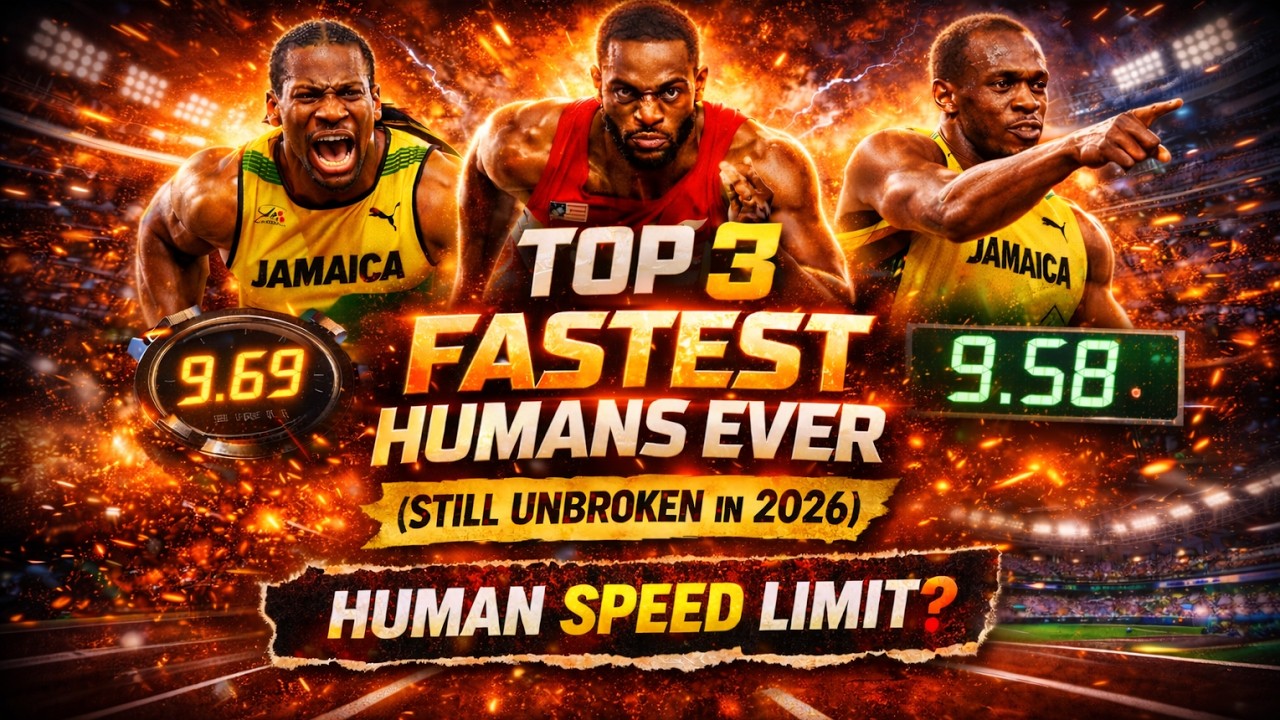 Top 3 Fastest Humans Ever Still Unbroken in 2026