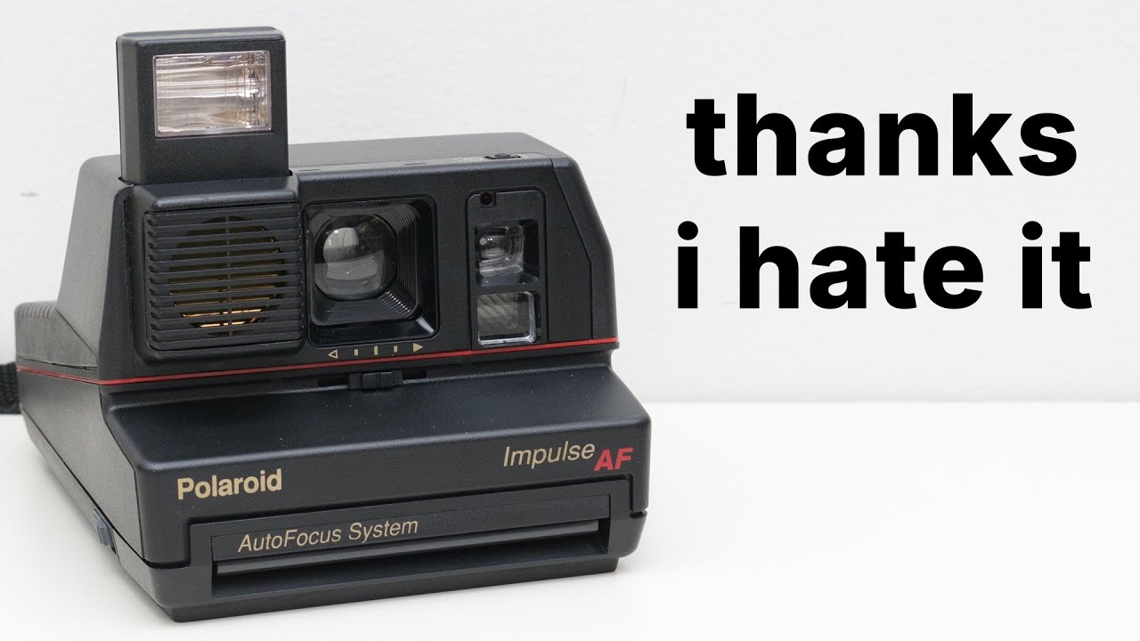 Polaroid 600... но хуже! Мои мысли о Polaroid Impulse