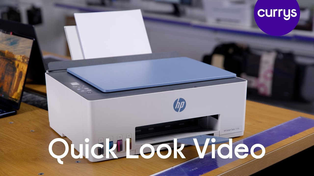 HP Smart Tank 5106 All-in-One Wireless Tank Printer - Quick Look