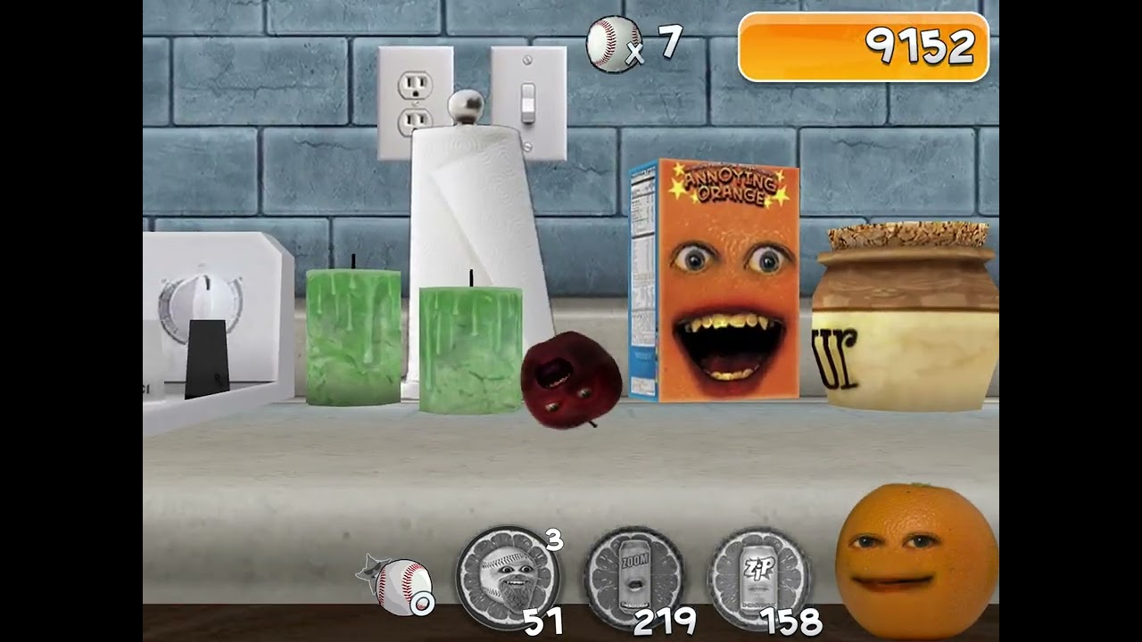 Annoying Orange Splatter Up Gameplay #12