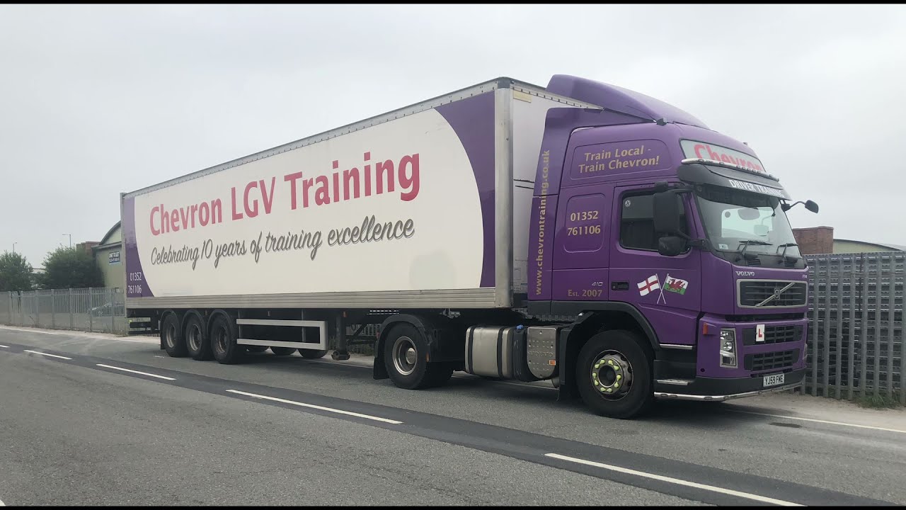 First Day Of Training In A Class 1 HGV LGV