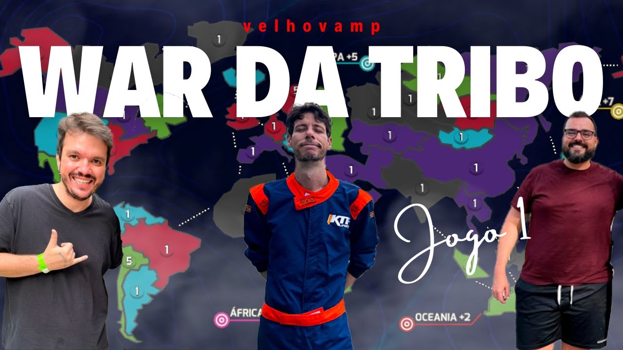 VVV, GAULES, BT E AGNELLO NO WAR DA TRIBO - JOGO 1