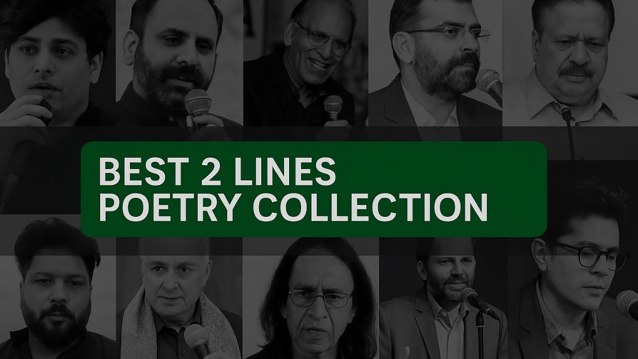Best 2 lines Poetry Collection 2025 || Latest Shayari Collection 2025 ||Mushaira|| rang_e_ishq000 ||