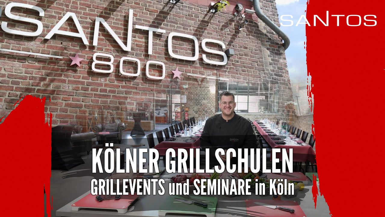 🔥 Santos Grillschulen in Köln ! Die heiligen Hallen 🔥