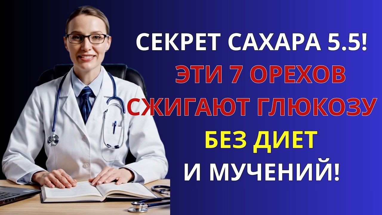⭐ Вы едите орехи неправильно! 7 орехов, которые снижают сахар