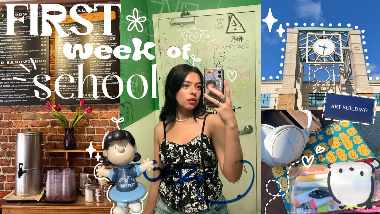 FIRST WEEK BACK TO SCHOOL VLOG☆