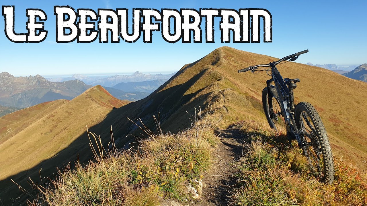 Sur les crêtes de la Rocheparstire dans le Beaufortain avec le turbo levo!!