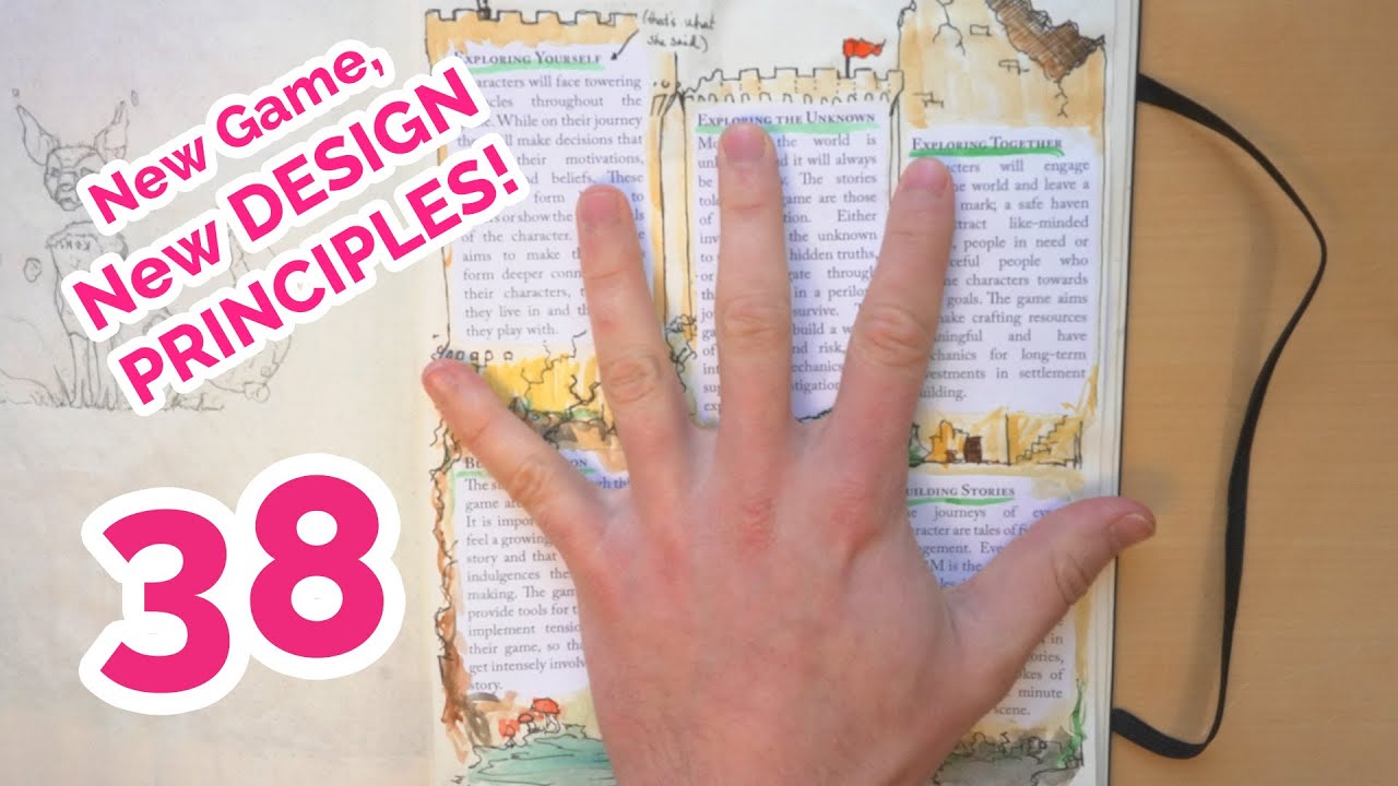 The Pillars of Design Goals - Making a TTRPG From Scratch [Episode 38]