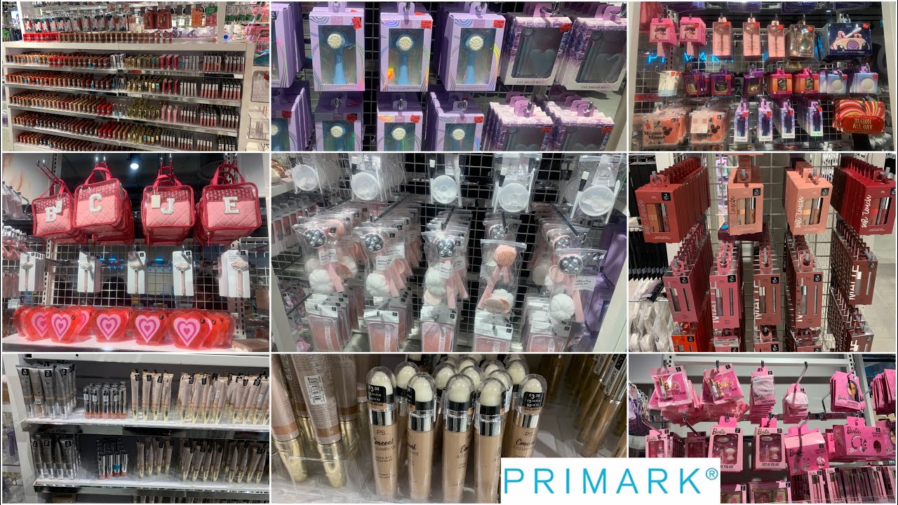 Primark makeup and beauty products new collection - January 2023