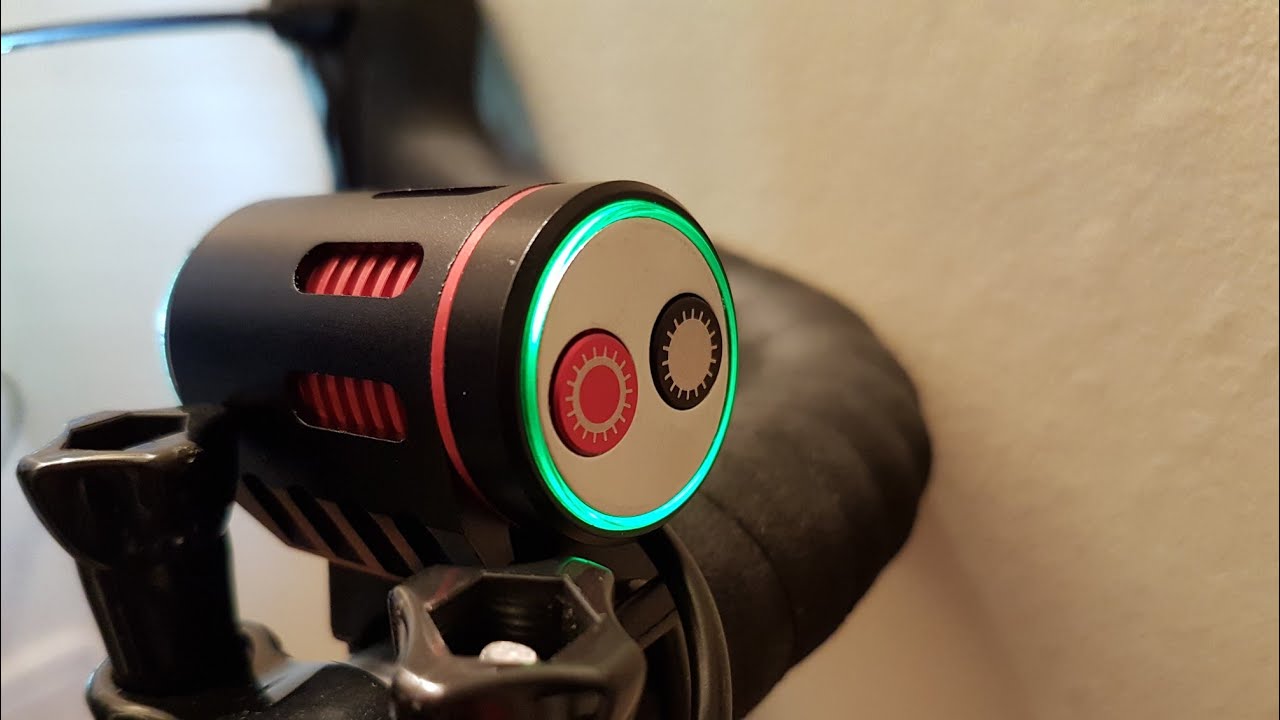 Chilli Technology 960 lumens CREE LED front light unboxing and beam demonstration