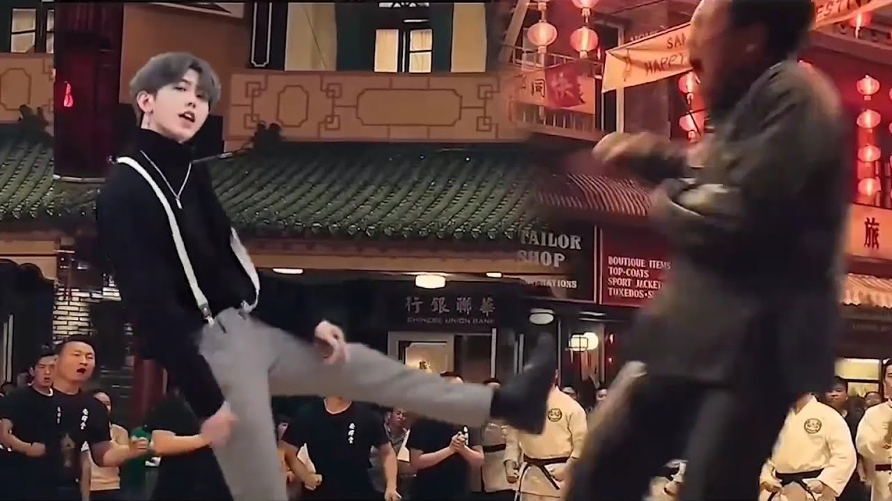 坤坤大闹唐人街#鸡你太美