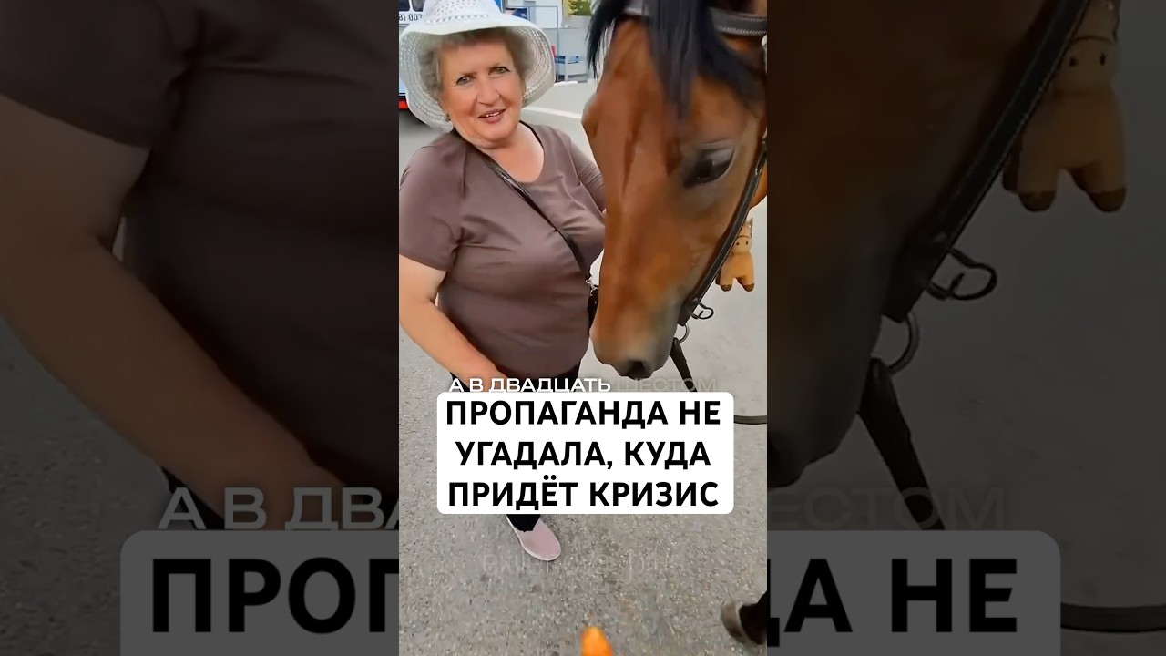 ПРОПАГАНДА НЕ УГАДАЛА, КУДА ПРИДЁТ КРИЗИС