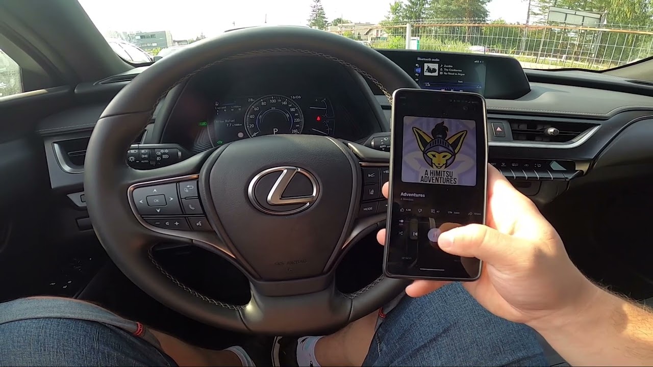 How to Play Music from Smartphone via Bluetooth in Lexus UX 240h ( 2018 &ndash; now )