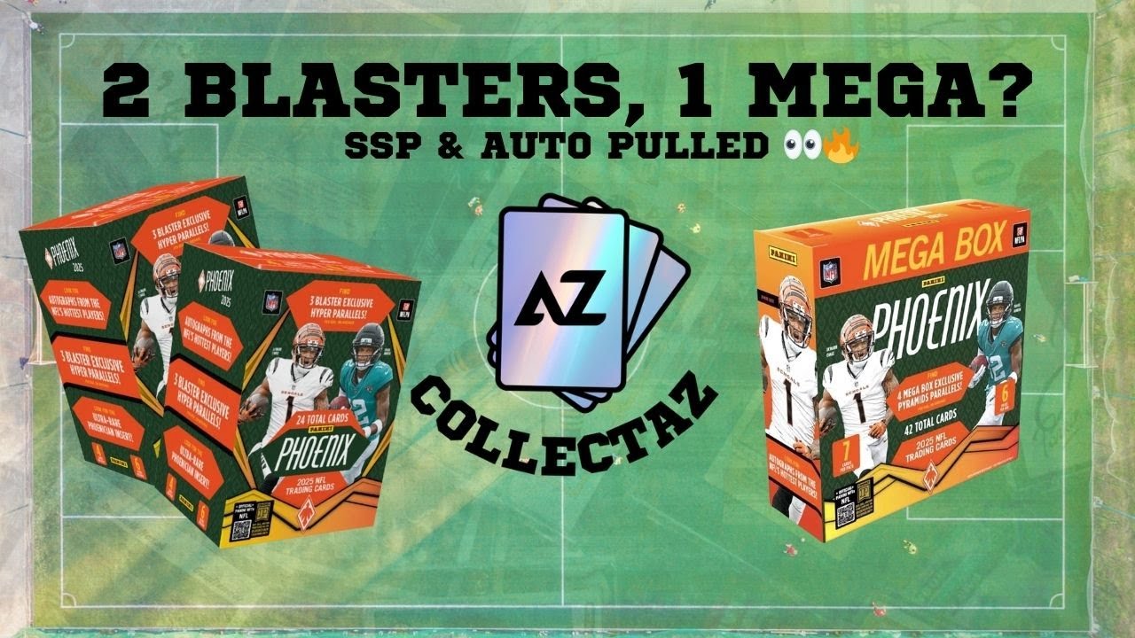 2 Blasters , 1 Mega? Phoenix NFL 2025 — SSP & AUTO PULLED 👀🔥