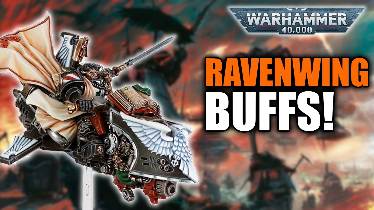 Неужели Games Workshop сделали Ravenwing просто безумными?! Изменения в данных о Темных Ангелах! ...