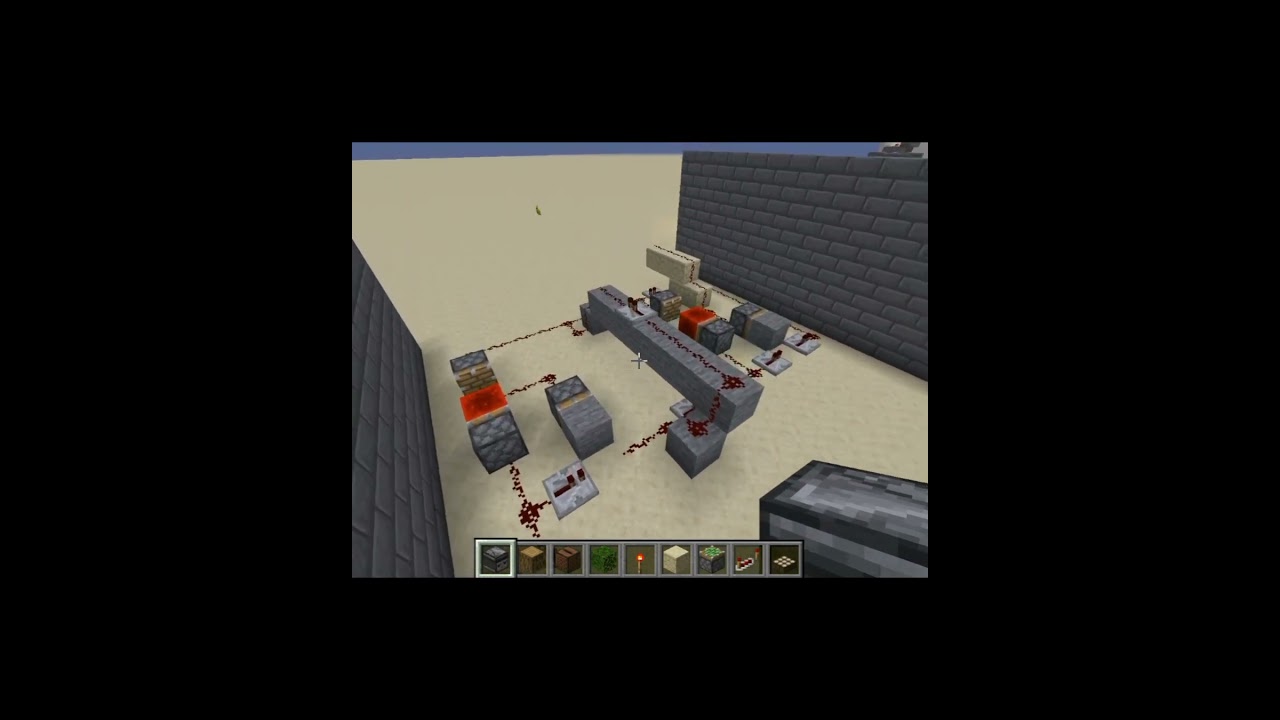 Механизмы в Minecraft #23 Преобразователь длительных редстоун импульсов в стабильный сигнал и отсуст