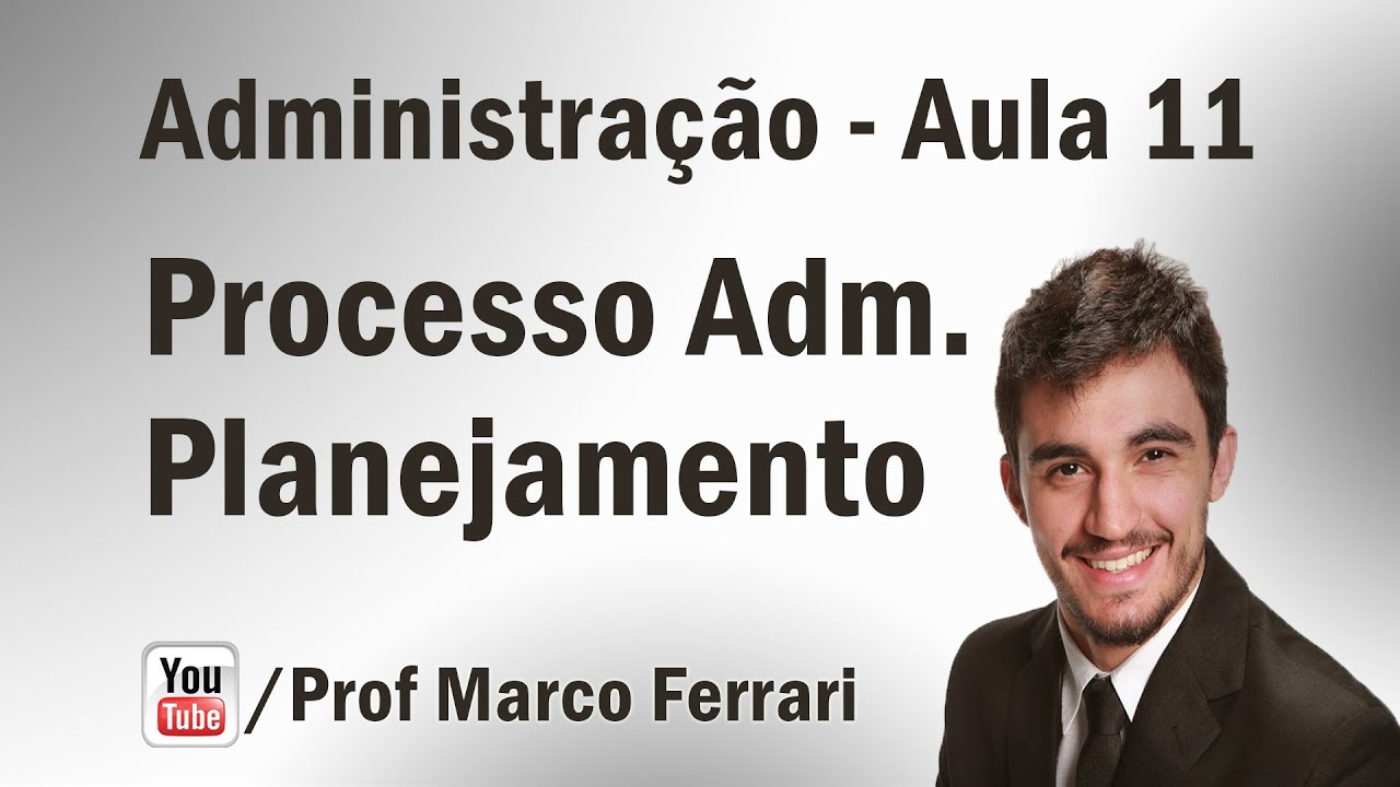 Administração - Aula  11 (Teoria Neoclássica - Processo Administrativo - Planejamento)