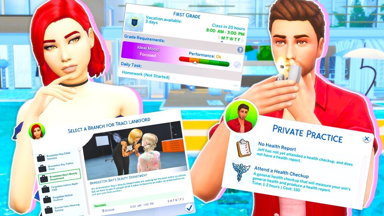10 MODS FOR REALISTIC GAMEPLAY! // THE SIMS 4