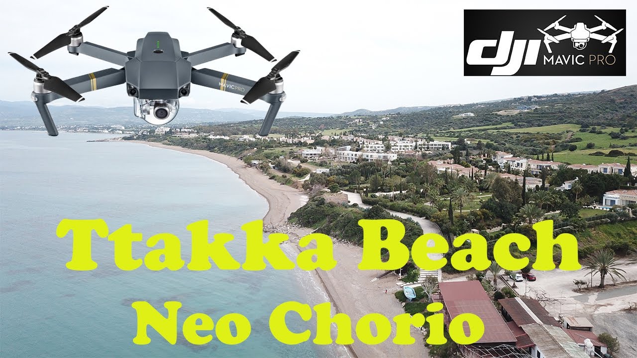 Ttakka Beach Neo Chorio - Drone Fly MAVIC Pro - HD 03.2023 Παραλία του 