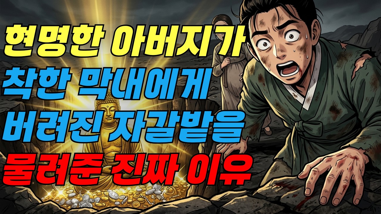 현명한 아버지가 착한 막내에게 버려진 자갈밭을 물려준 진짜 이유